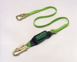Miller BackBiter, Tie Back, Green, 6 Foot With Softstop Shock Absorber - Lanyards